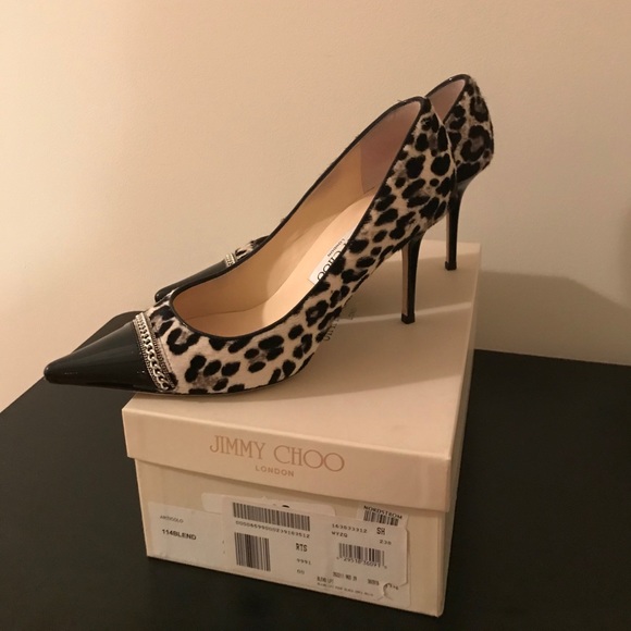 Jimmy Choo leopard pony hair heels - Picture 3 of 6